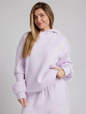 Comfrt Pastel Hoodie-Opal-Medium